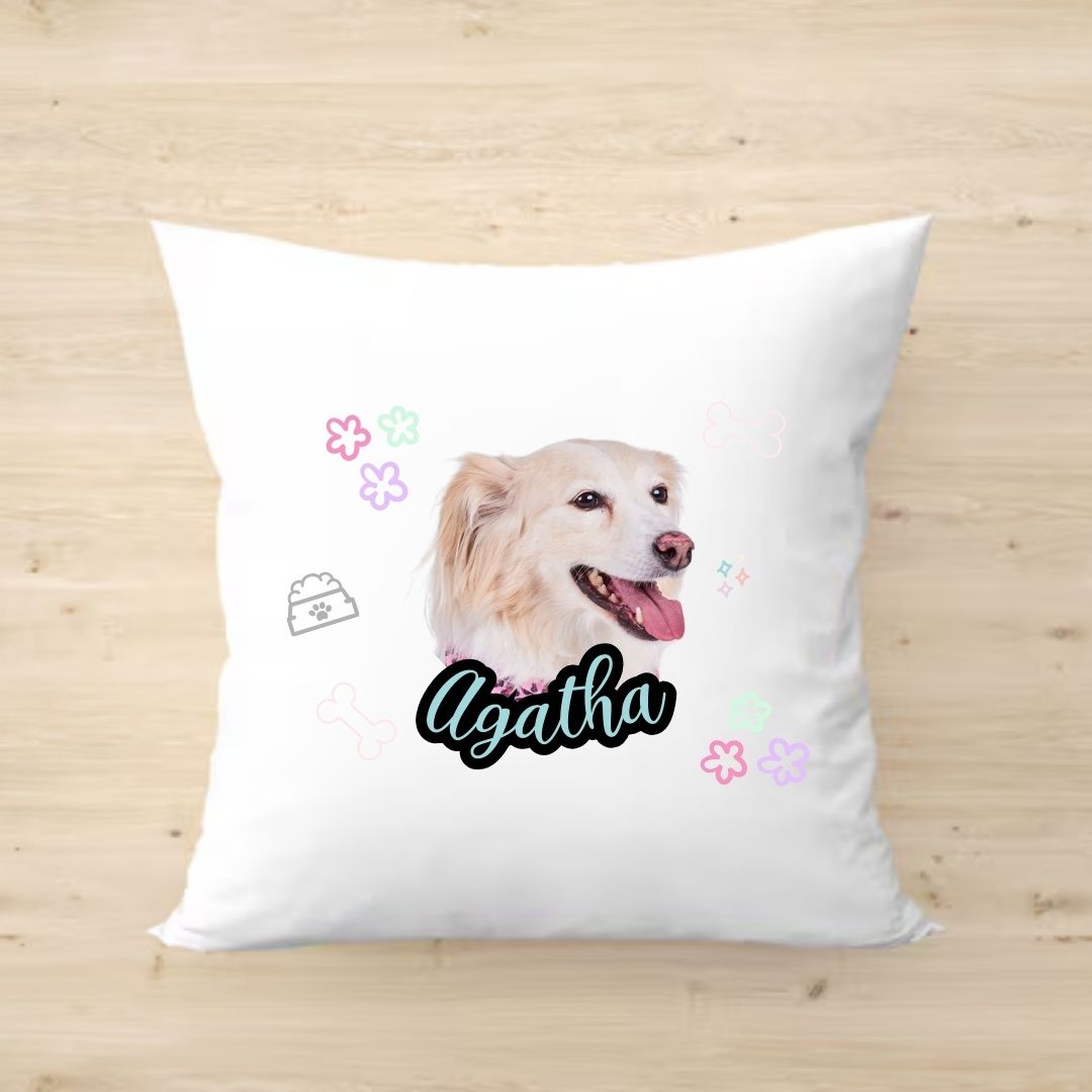 Funda Cojin personalizado "Carita mascota"