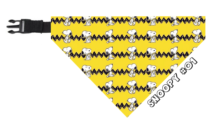 Bandana Snoopy Yellow