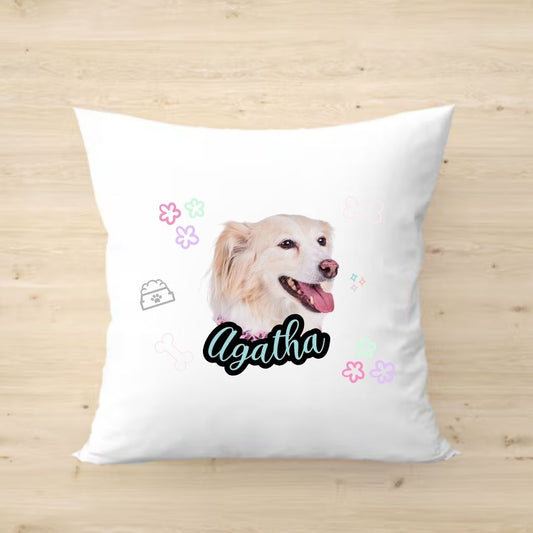 Funda Cojin  personalizado "Carita mascota"