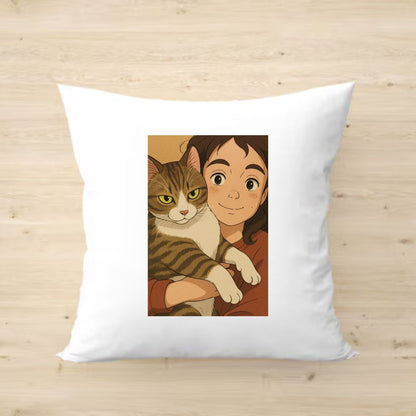 Funda Cojin  personalizado, transformamos tu imagen a caricatura