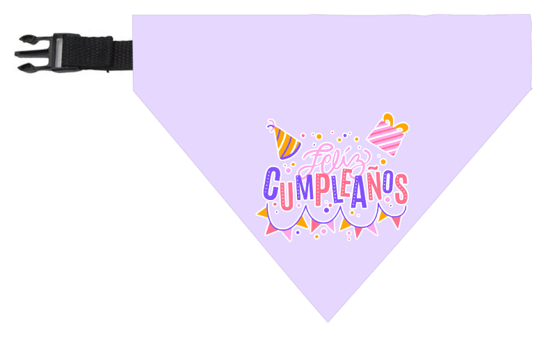Bandana Cumpleaños  🎂