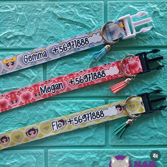 Collares personalizados - Elige diseño y agrega sus datos de identificación