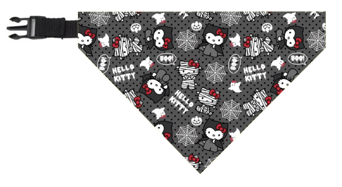 Bandana Halloween Hello Kitty 💀